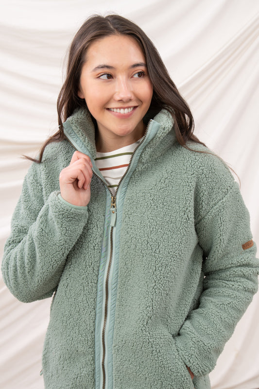 Cobh Fleece - Sage