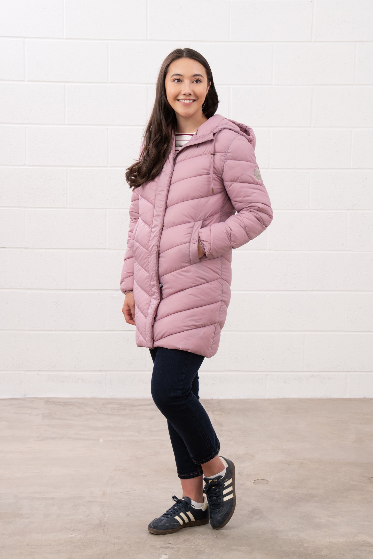 Laurel Coat - Wild Rose