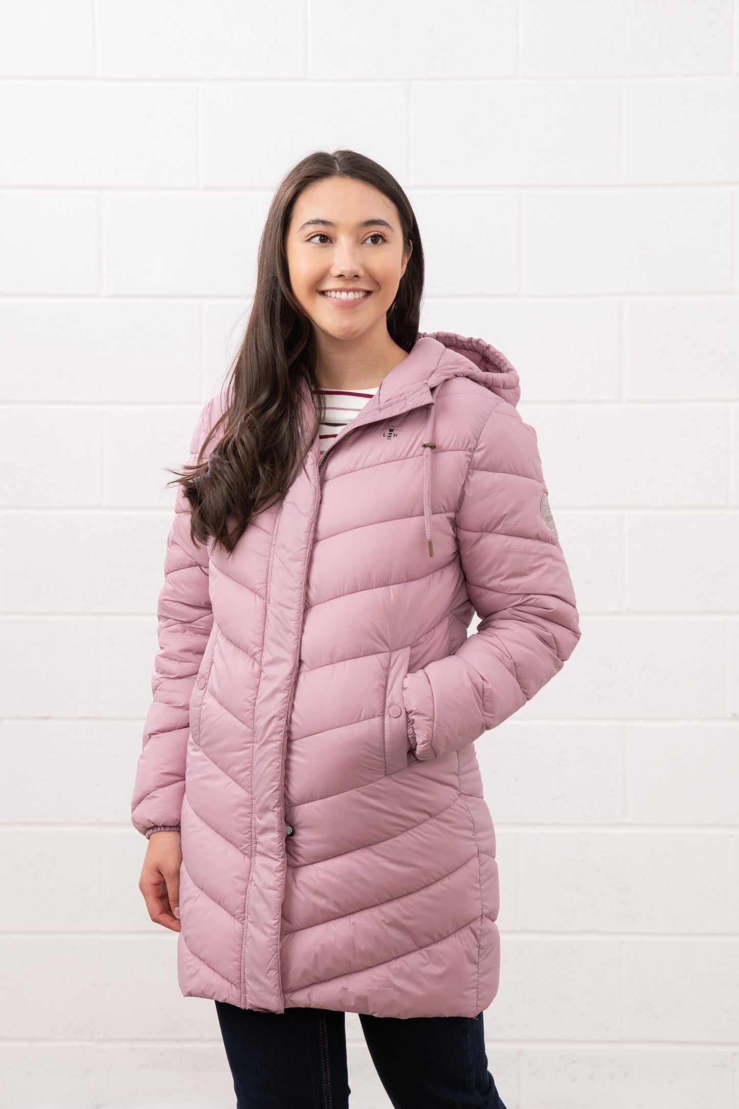 Laurel Coat - Wild Rose