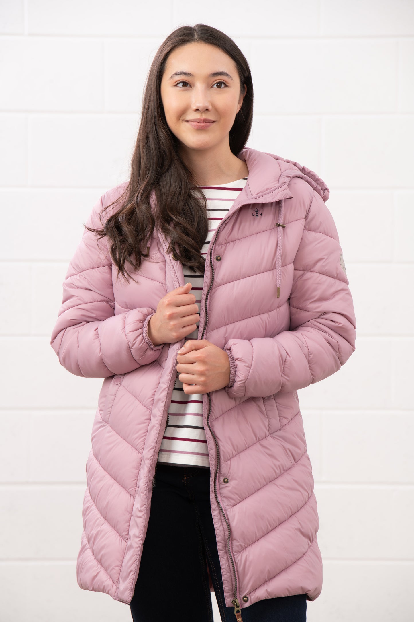Laurel Coat - Wild Rose