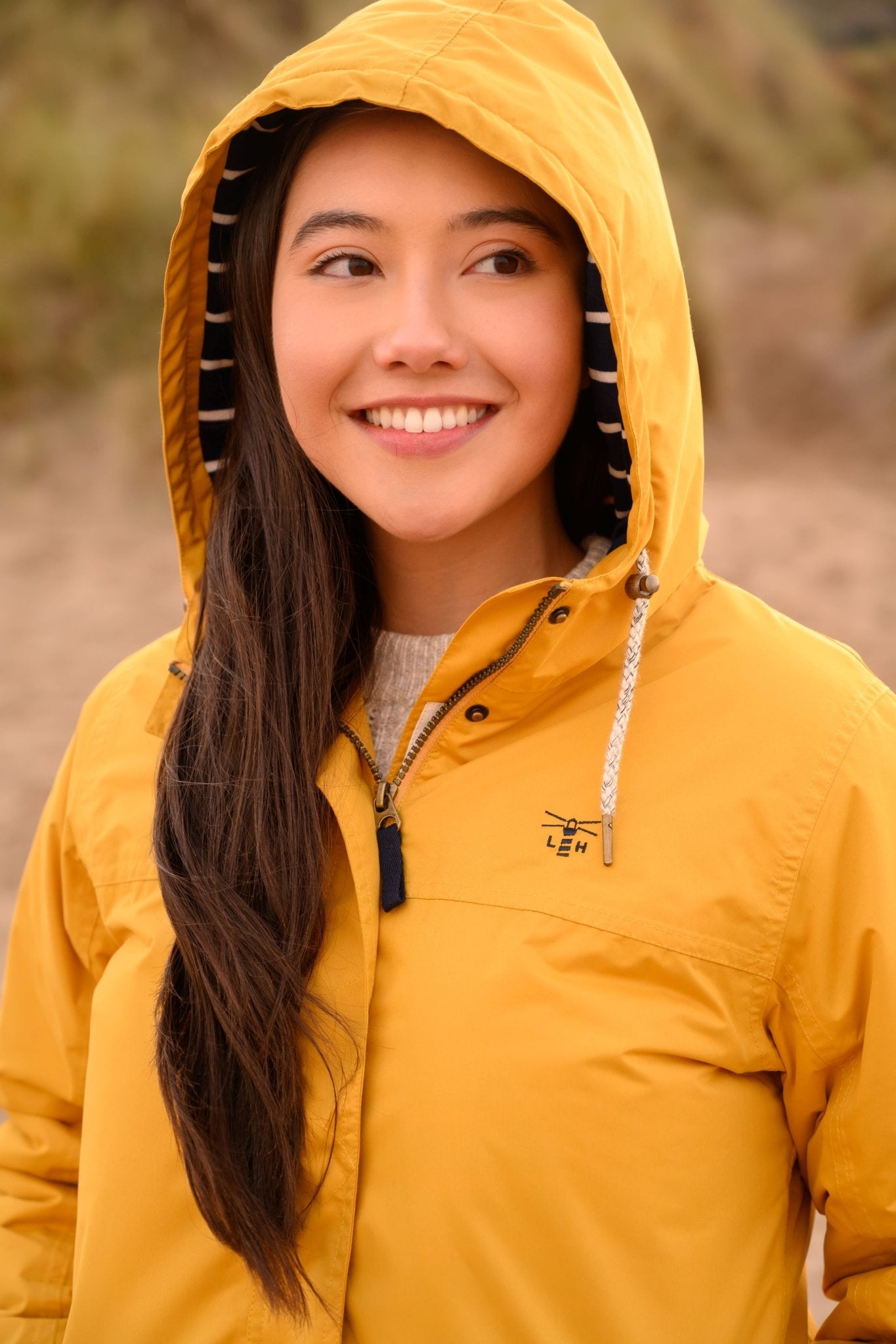 Eva Long Coat - Antique Gold - Lighthouse