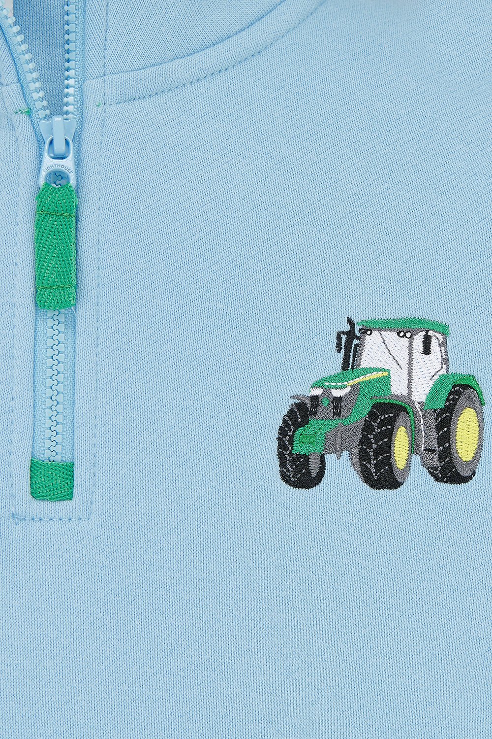 Jonah Sweatshirt - Green Tractor - Lighthouse