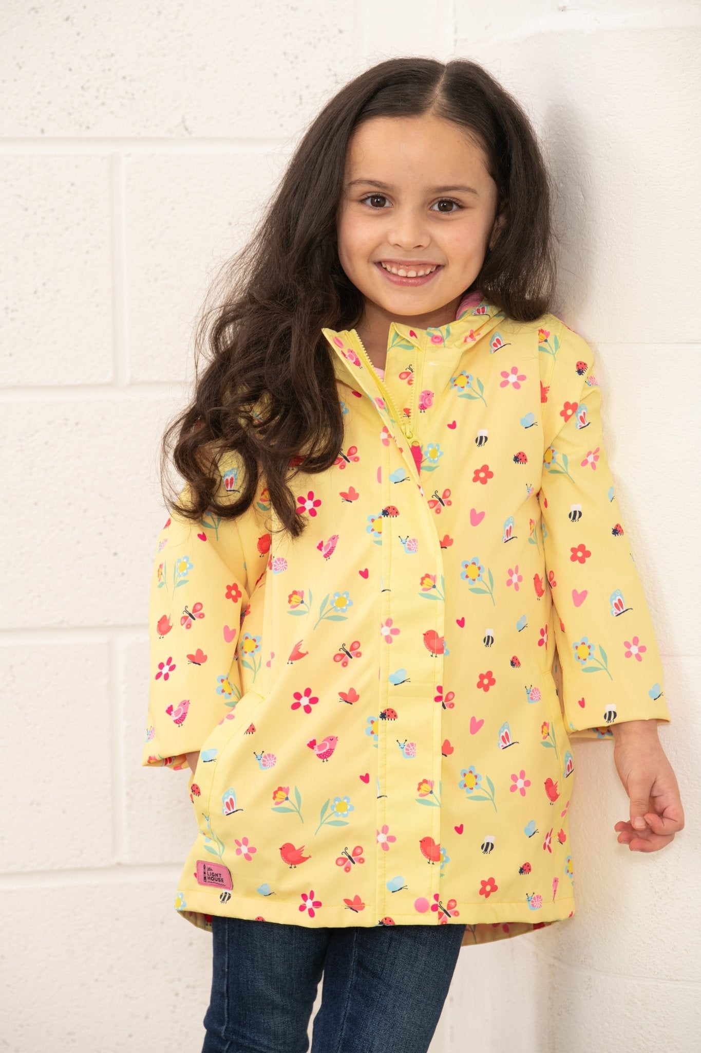 Girls' Waterproof Coat Spring Garden| Lighthouse