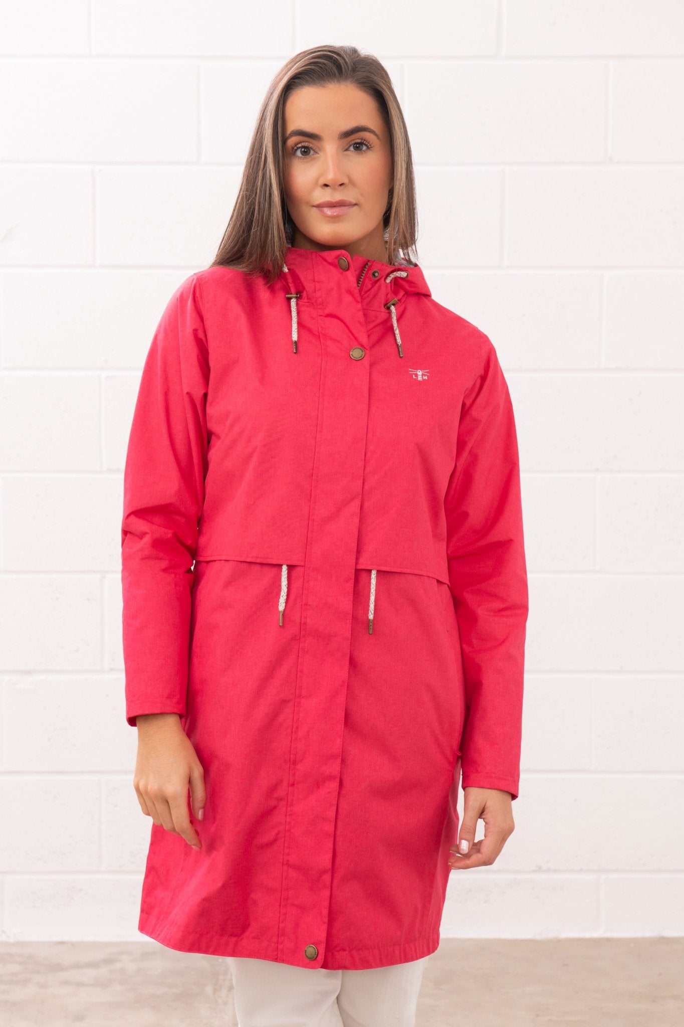 Pippa Women's Lightweight Raincoat Lighthouse - Main Image