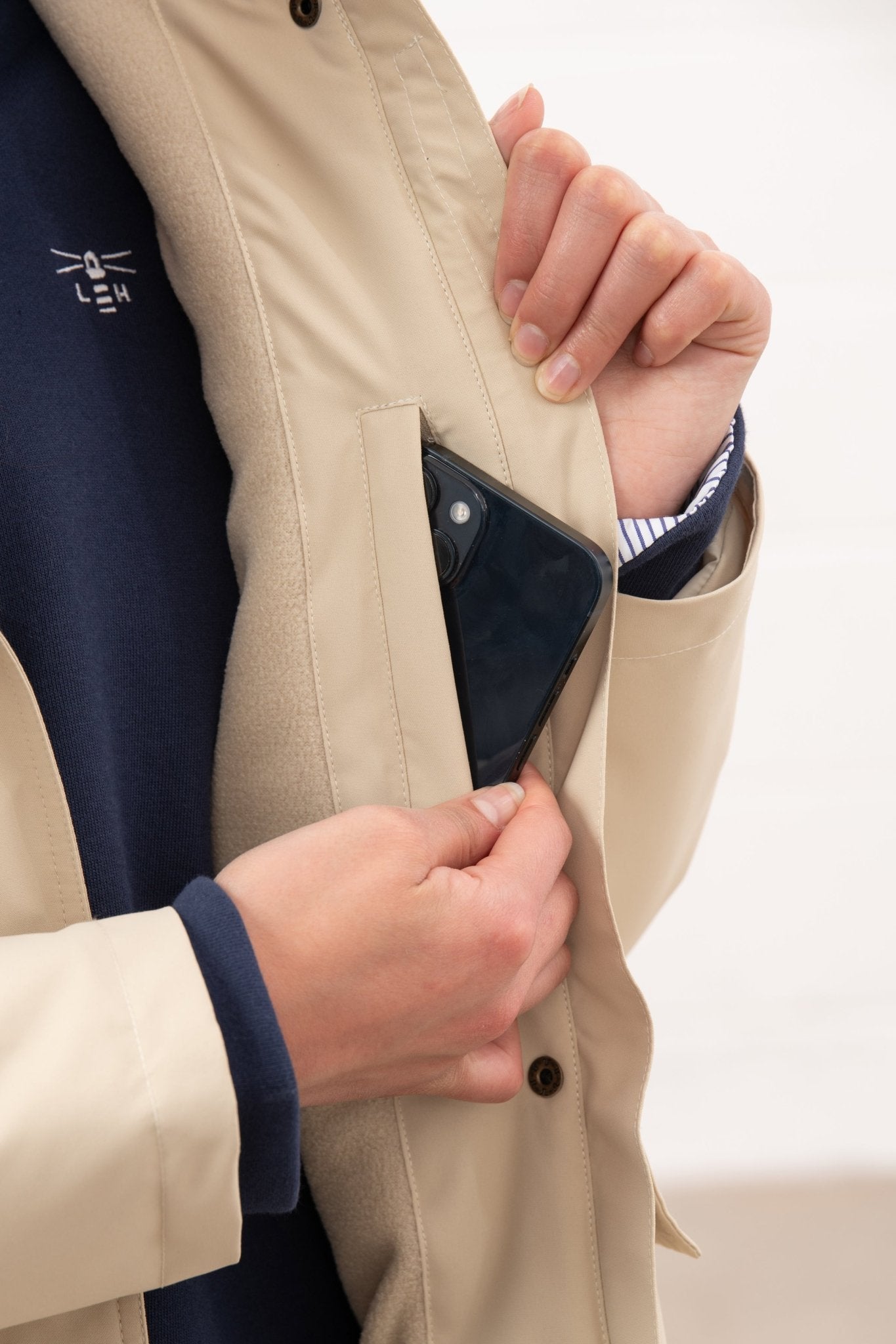 Tess Coat - Cream - Lighthouse