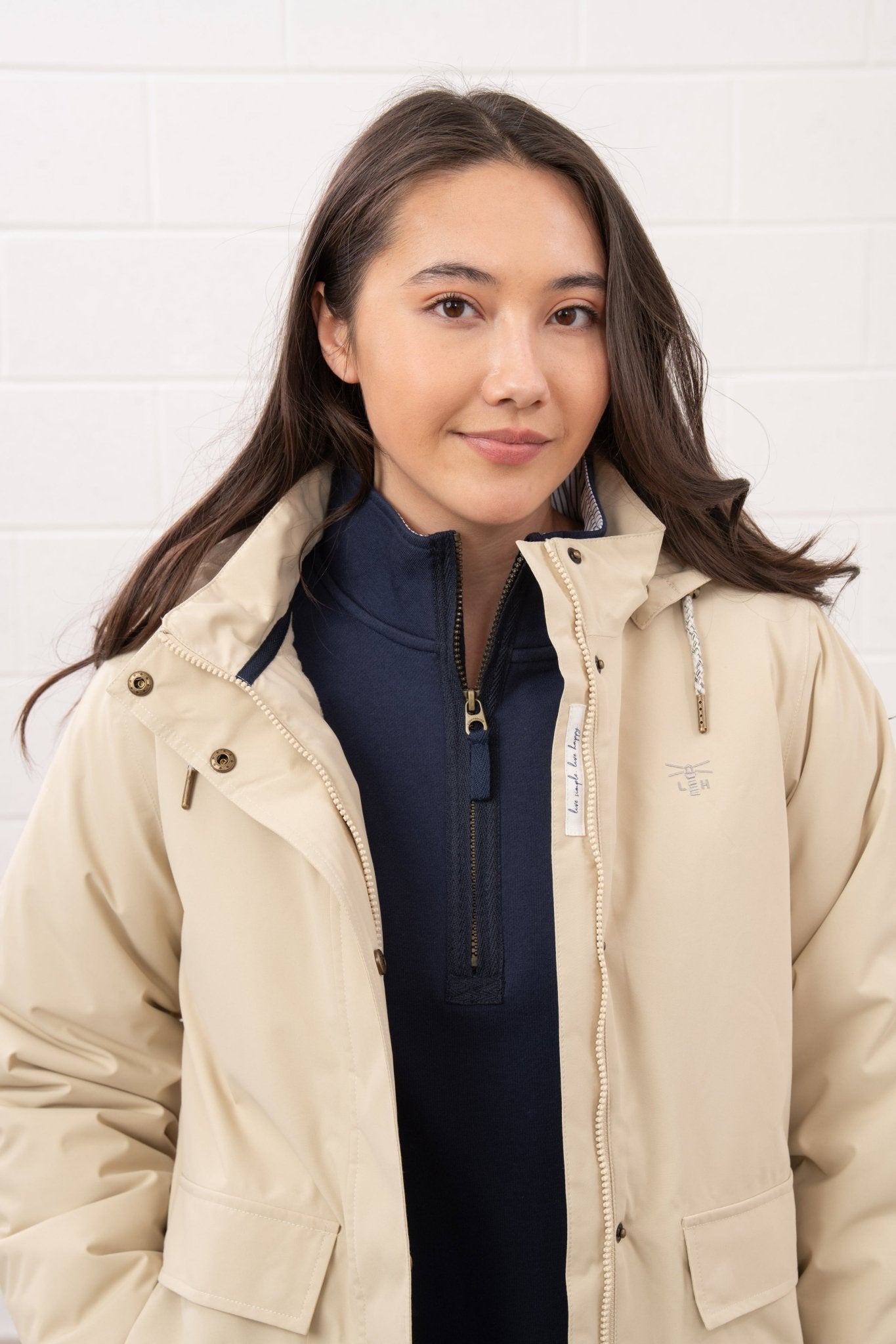 Tess Coat - Cream - Lighthouse