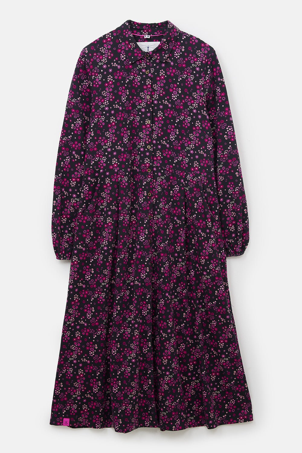 Ariella Dress - Raspberry Black Floral - Lighthouse