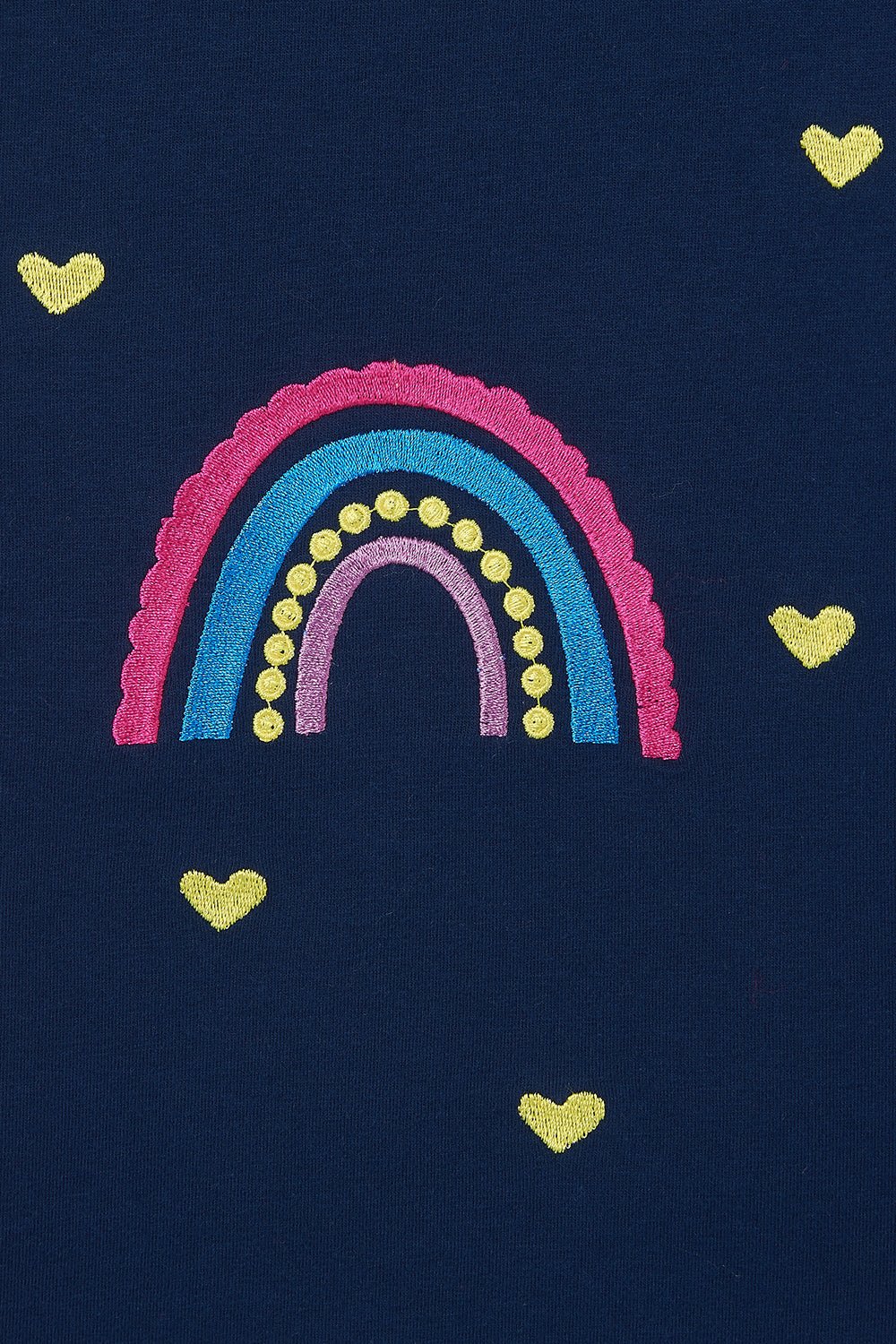 Causeway Top - Rainbow Appliqué - Lighthouse