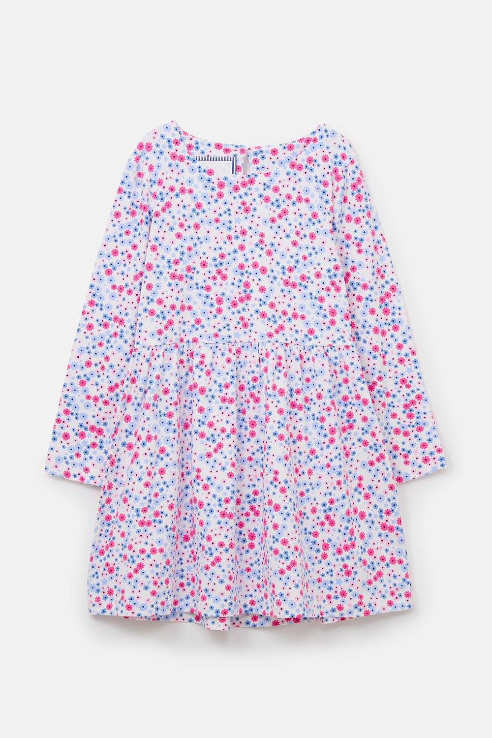 Ellie Dress - Pink Blue Floral-Lighthouse