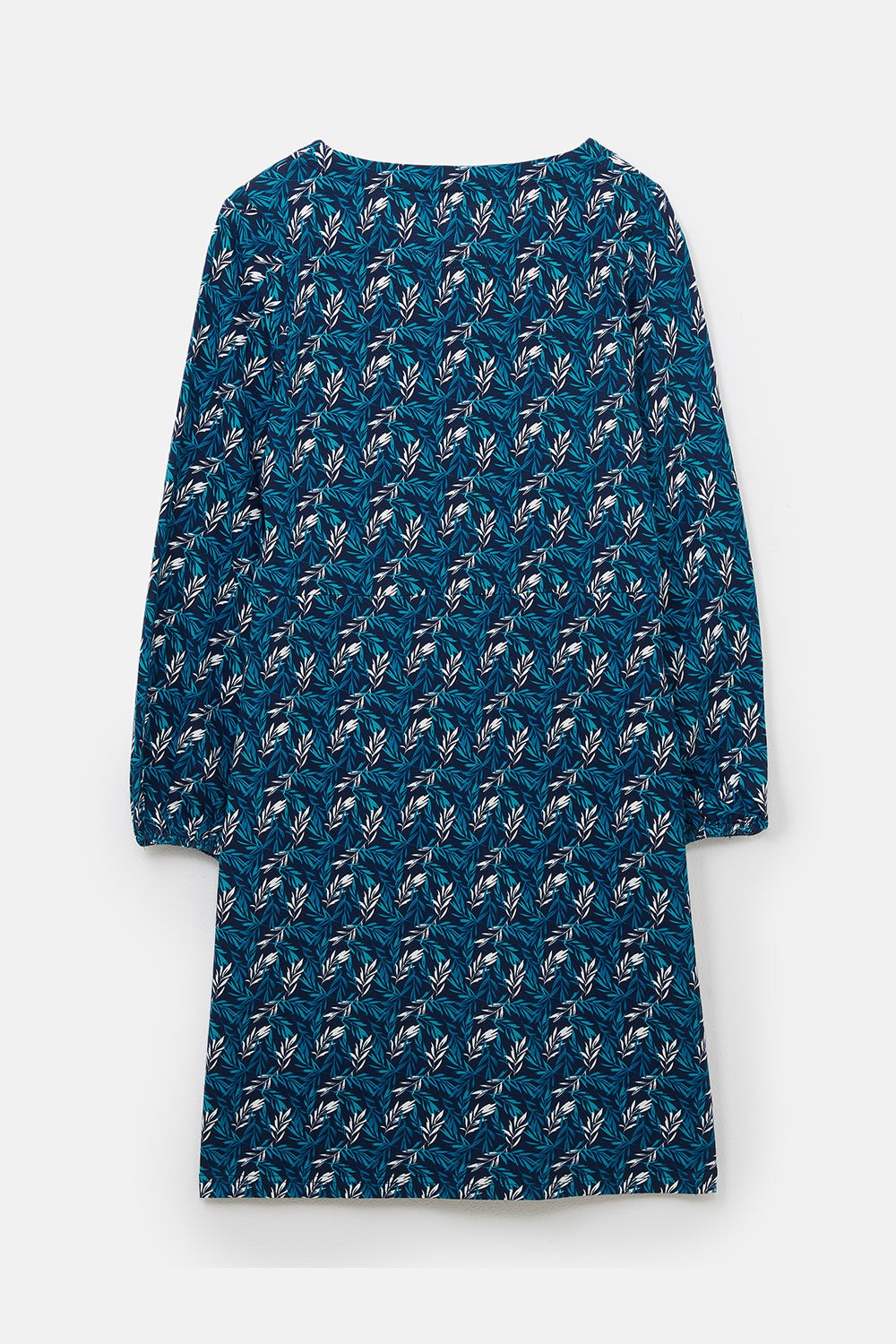 Isla Dress - Teal Leaf