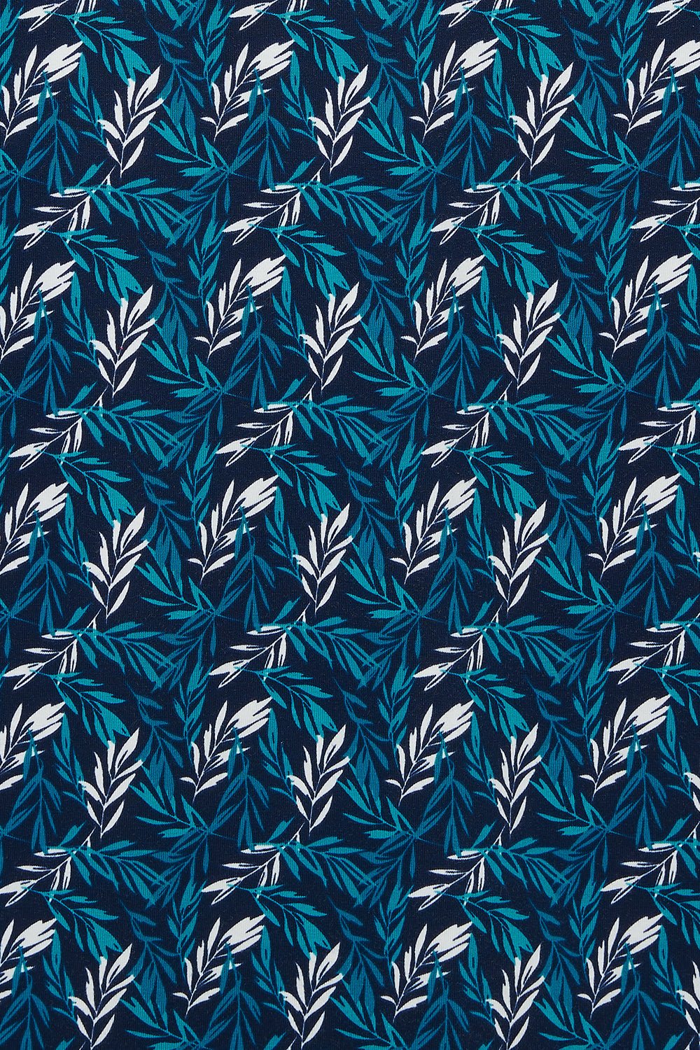 Isla Dress - Teal Leaf
