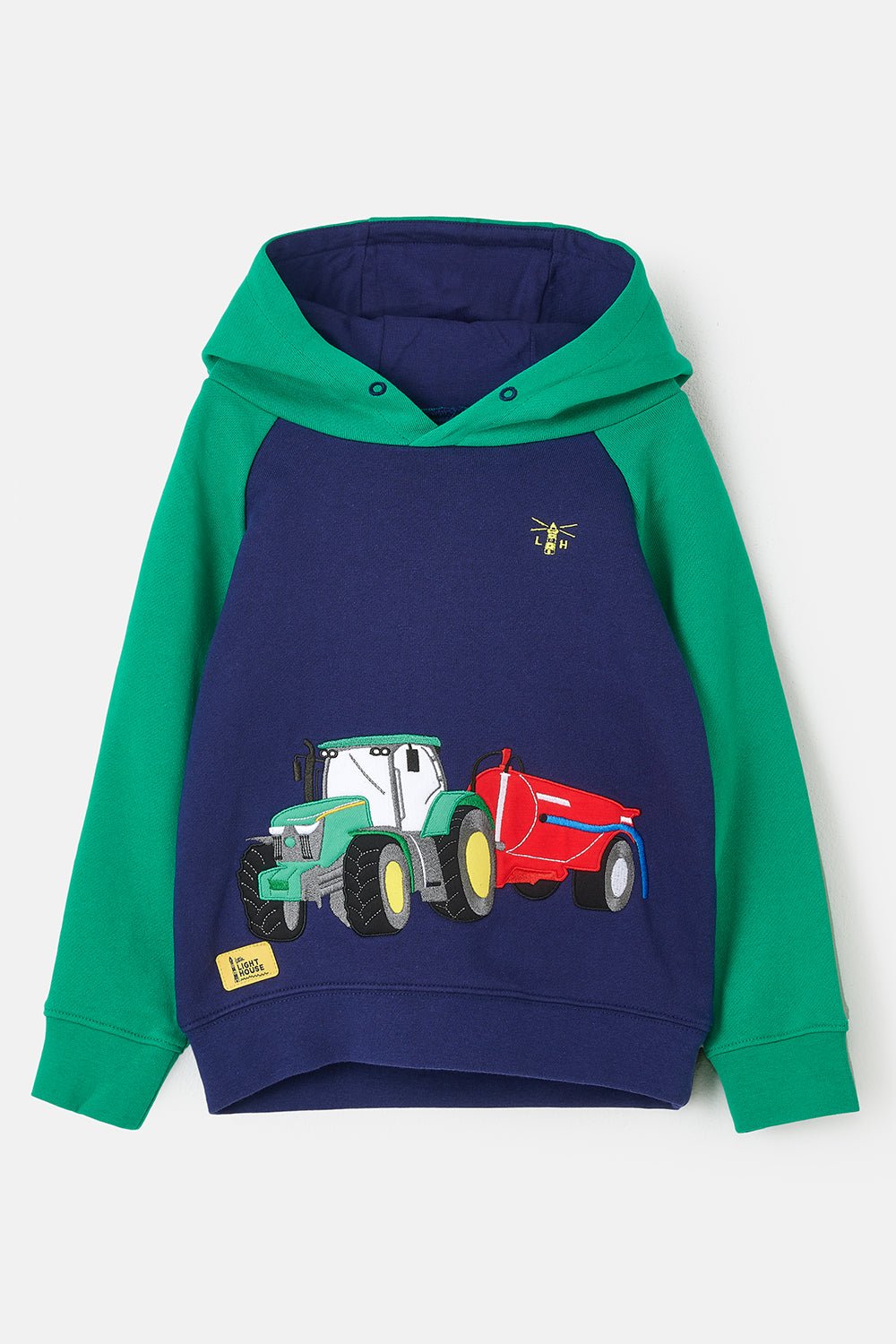 Jack Hoodie - Green Tractor Slurry-Lighthouse