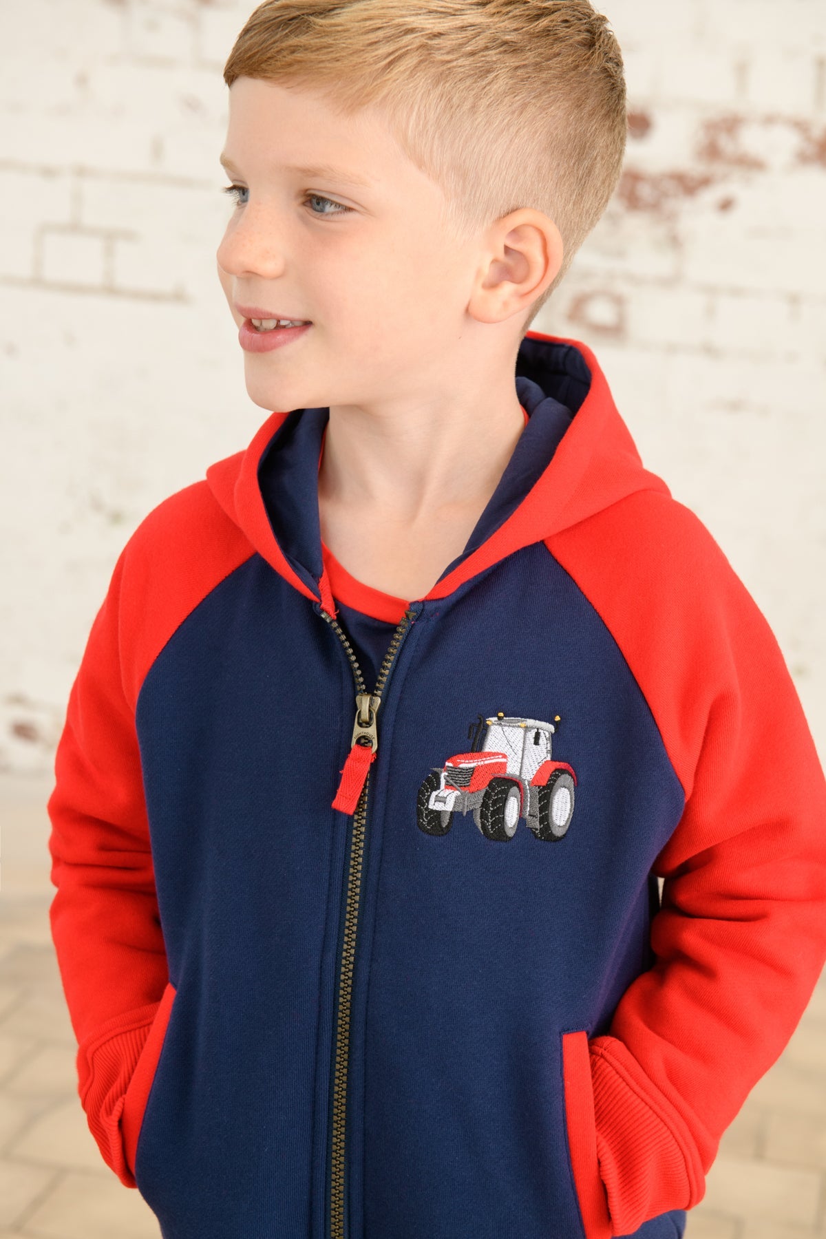 Jackson Full Zip Hoodie - Red Tractor