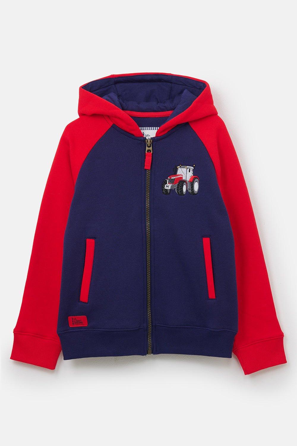 Jackson Full Zip Hoodie, Red Tractor