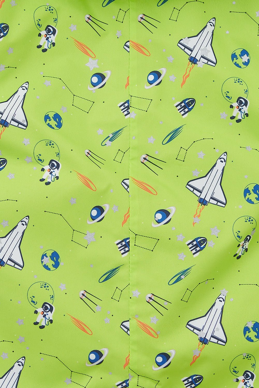 Jamie Puddlesuit - Lime Space Print-Lighthouse