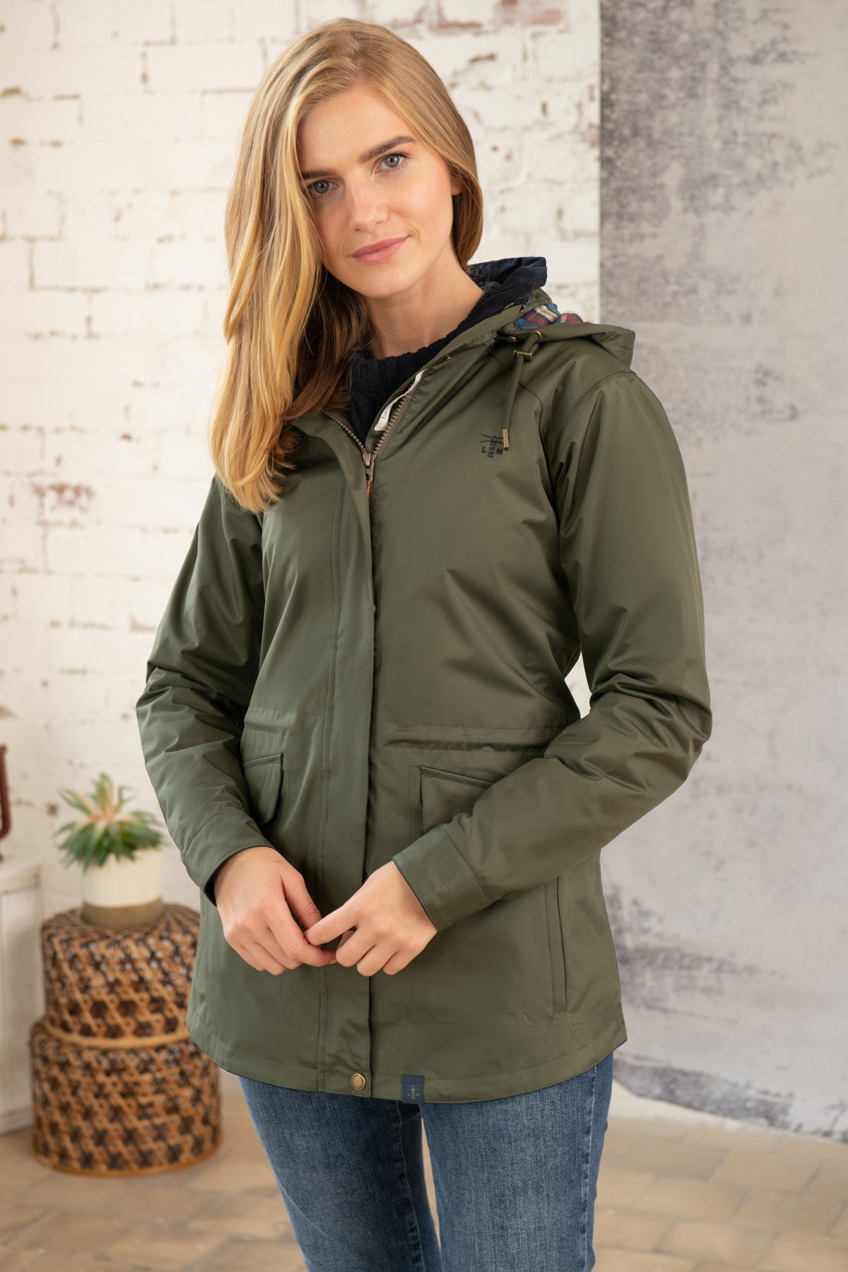 Kendal Women's Waterproof Coat Lighthouse - Main Image