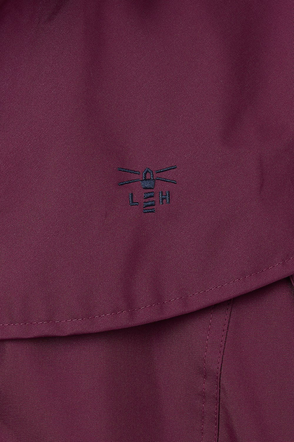 Outrider 3/4 Length Waterproof Raincoat - Plum-Lighthouse