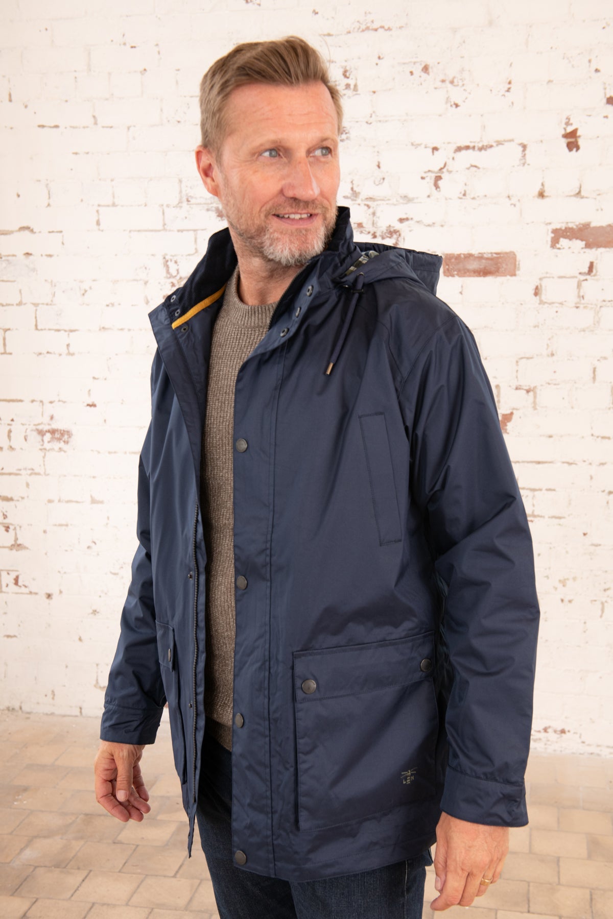 Oxford Men's Waterproof Coat Lighthouse