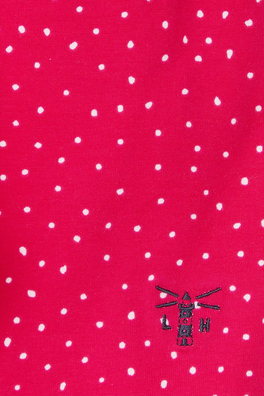 Polly girls' shorts, Bright Pink Dot
