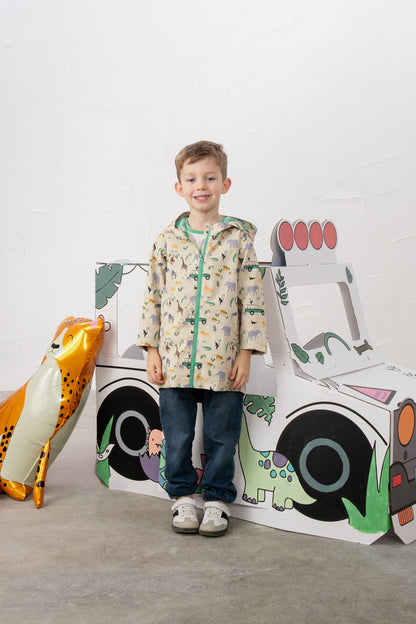 Ethan Jacket - African Plain Print