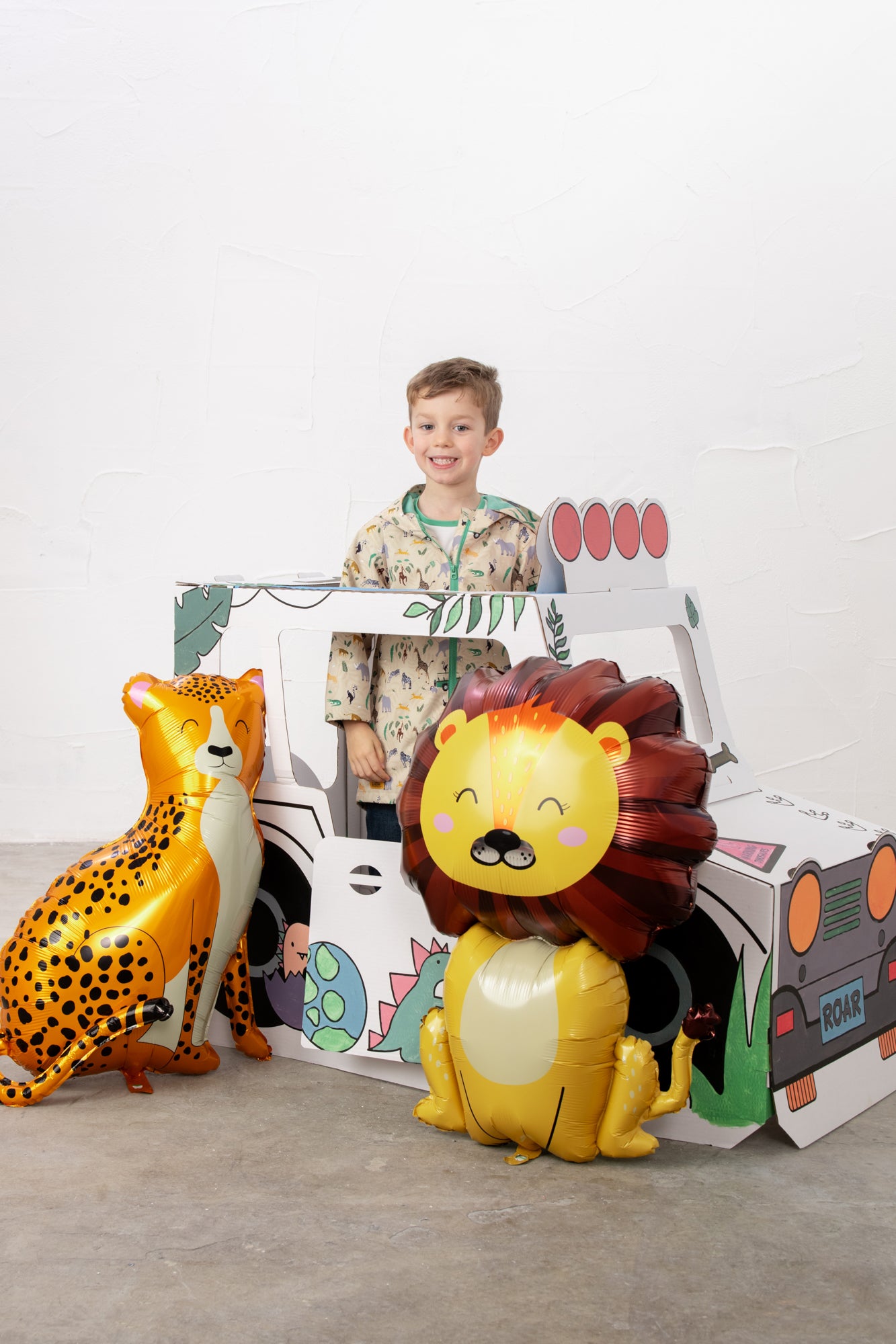 Ethan Jacket - African Plain Print