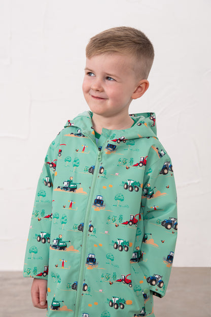 Ethan Jacket - Sea Green Tractor