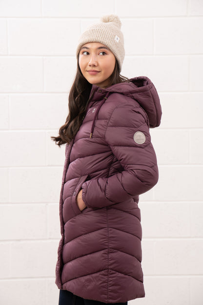 Laurel Coat - Cranberry