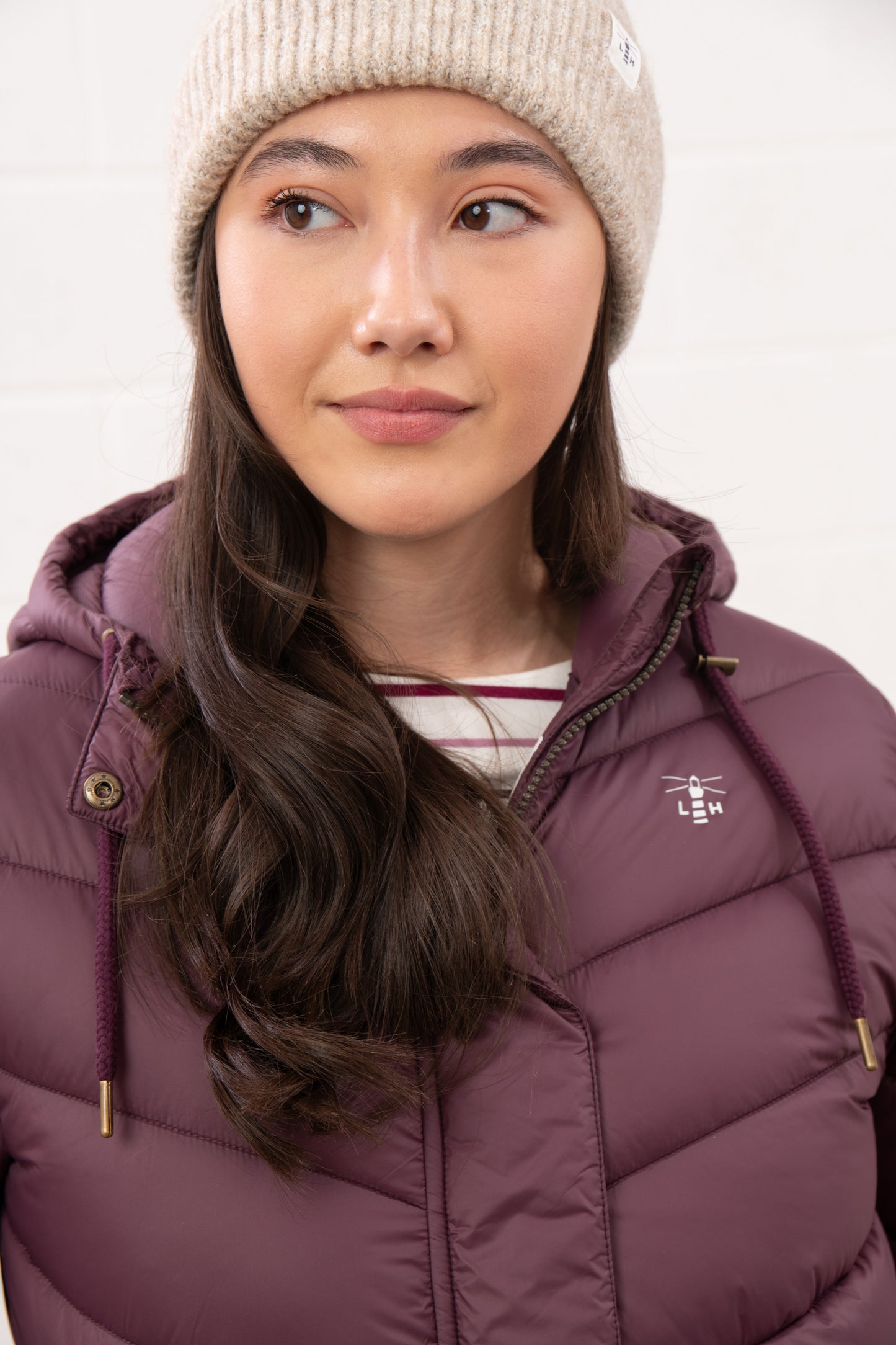 Laurel Coat - Cranberry