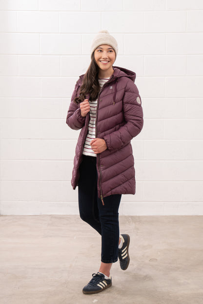 Laurel Coat - Cranberry