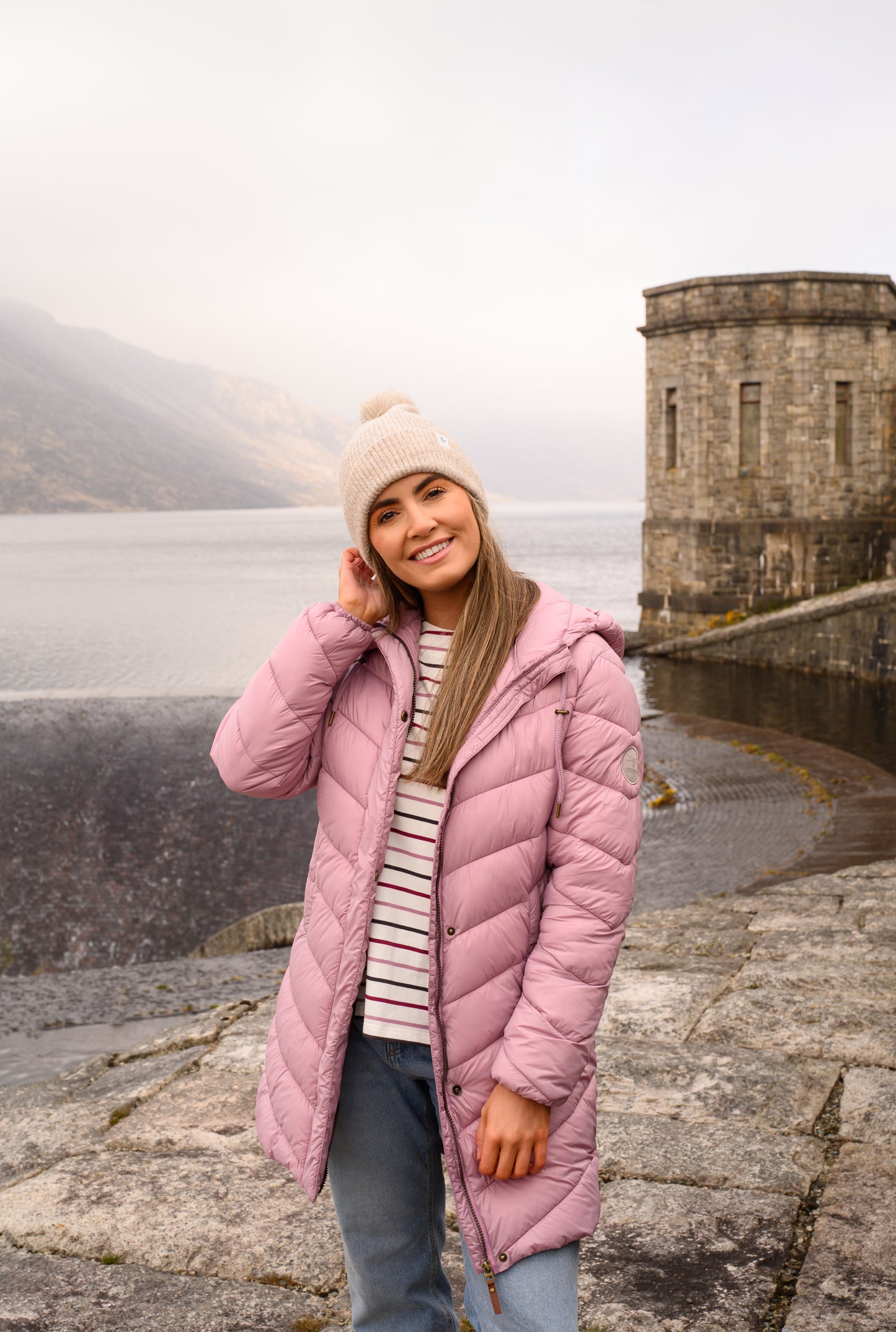 Laurel Coat - Wild Rose