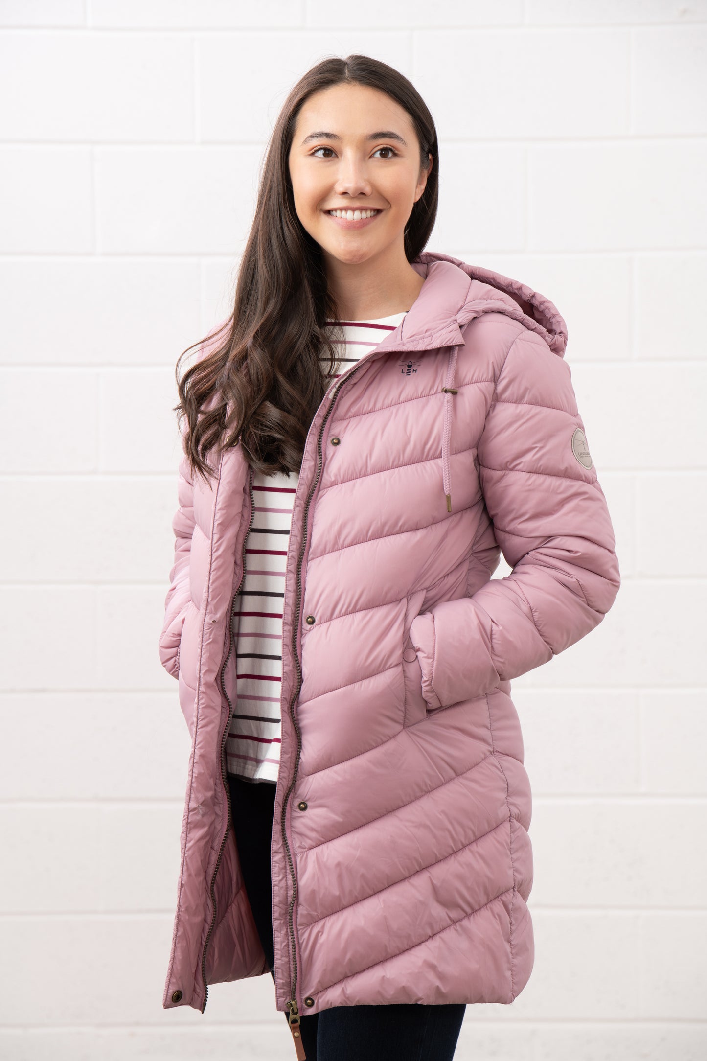 Laurel Coat - Wild Rose