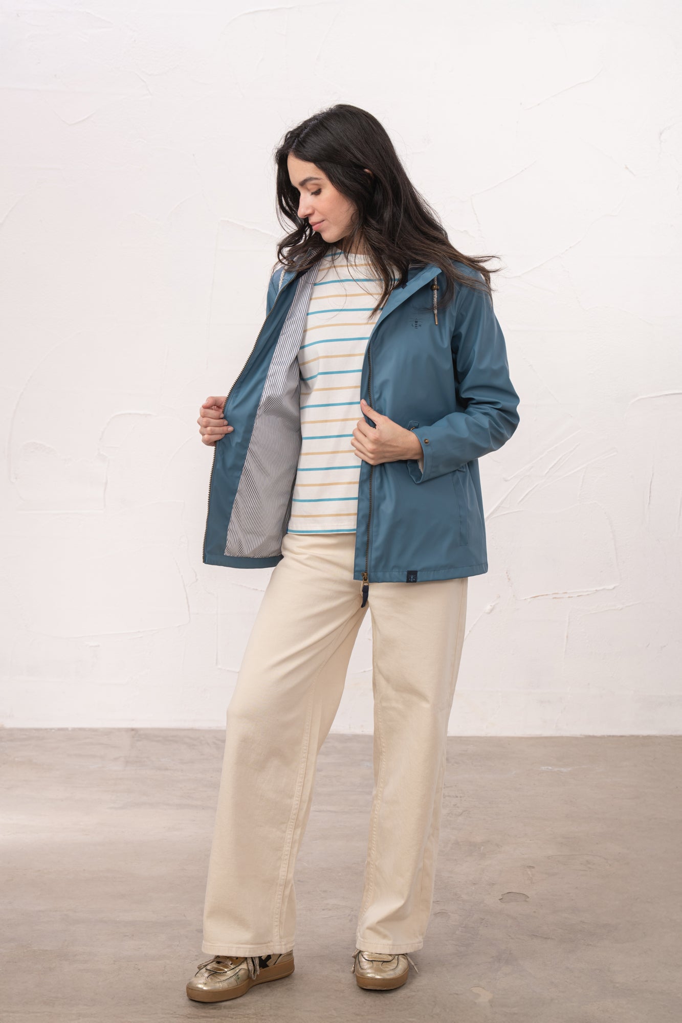 Lucy Jacket - Bluestone