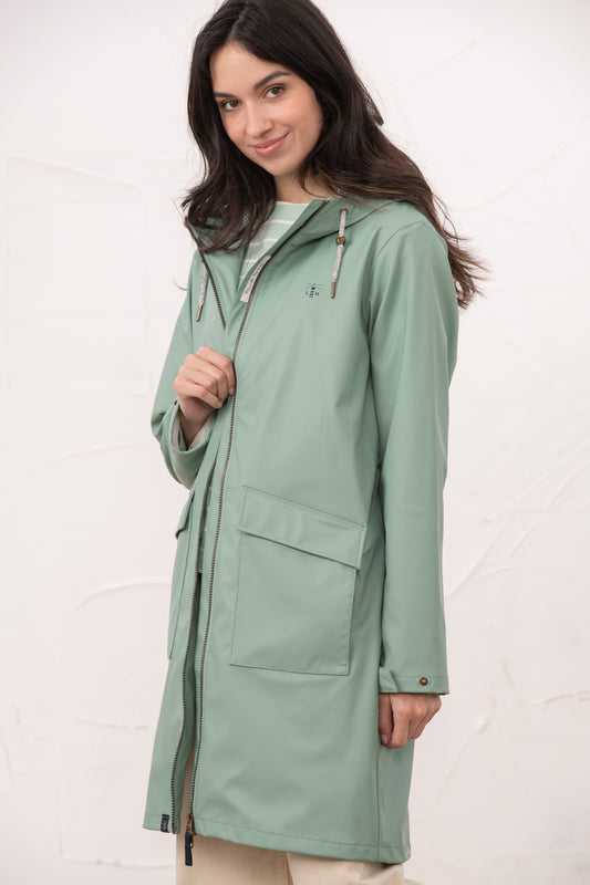 Lucy Long Jacket - Sage