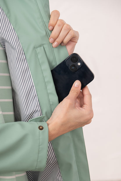 Lucy Long Jacket - Sage