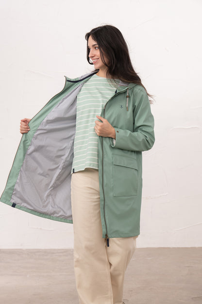 Lucy Long Jacket - Sage