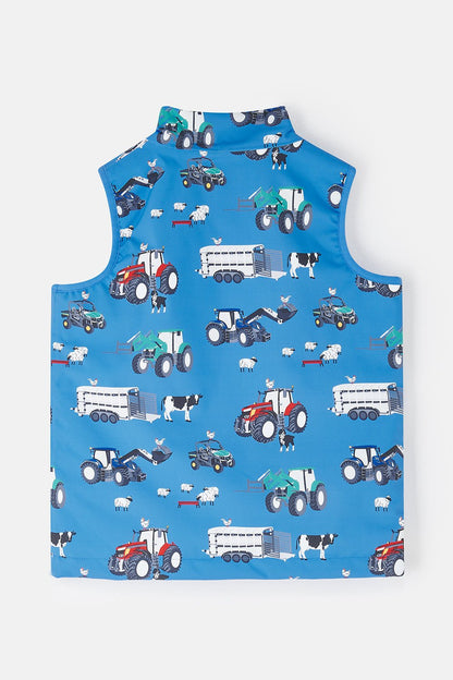 Alex Gilet - Blue Farm Print - Lighthouse