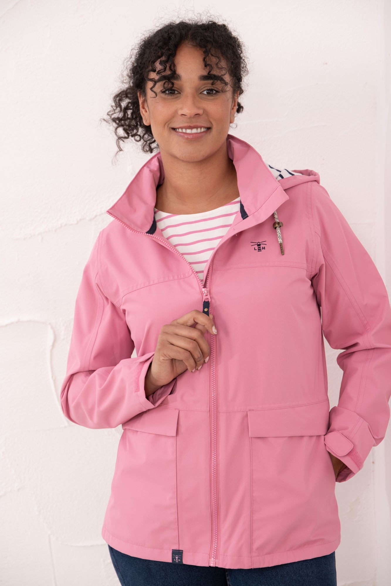 Beachcomber Jacket - Pink - Lighthouse