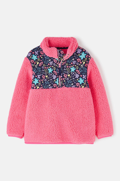 Cassie Fleece - Pink Floral - Lighthouse
