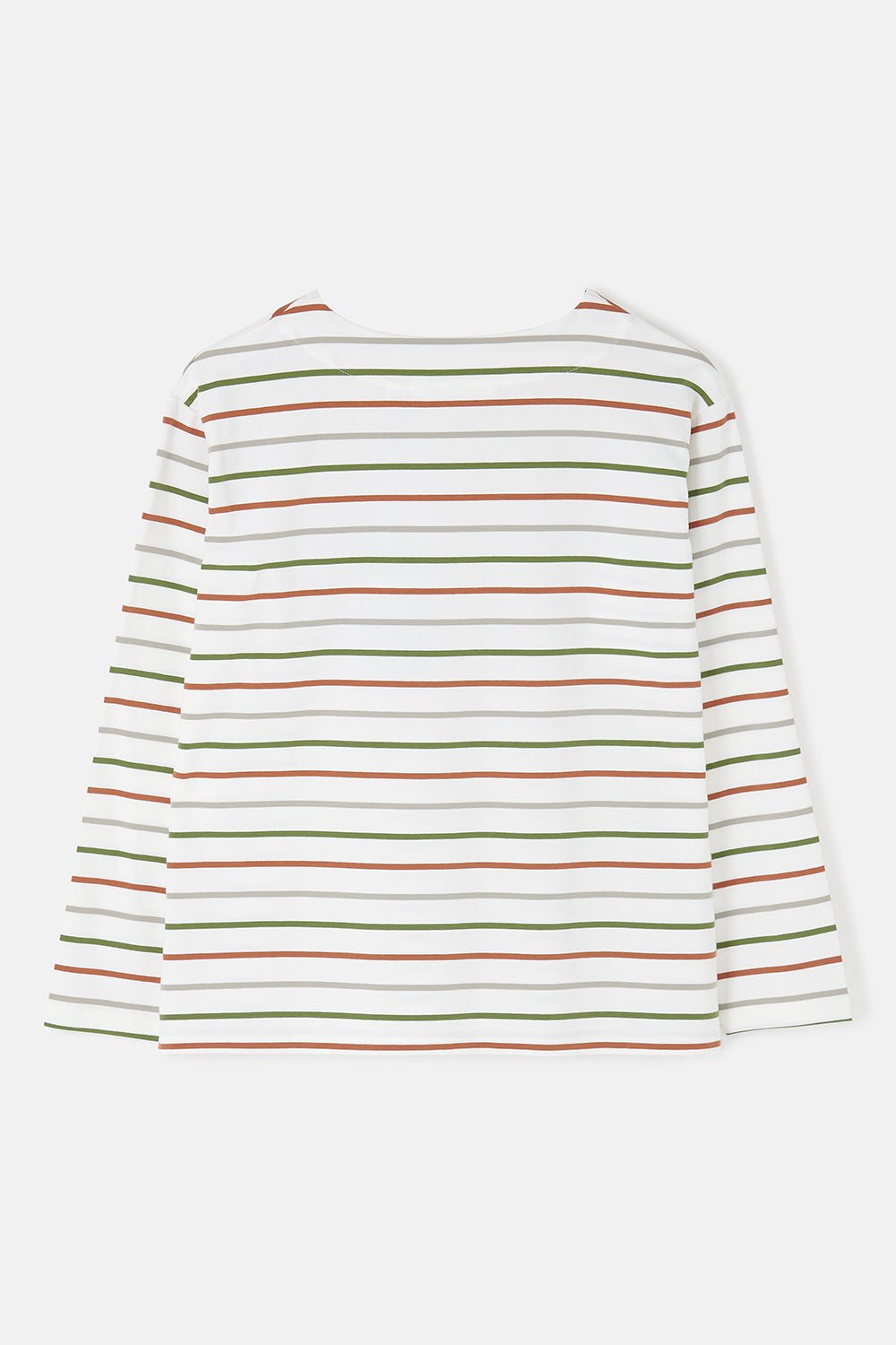 Causeway Breton Top - Sea Kelp Rust Stripe - Lighthouse
