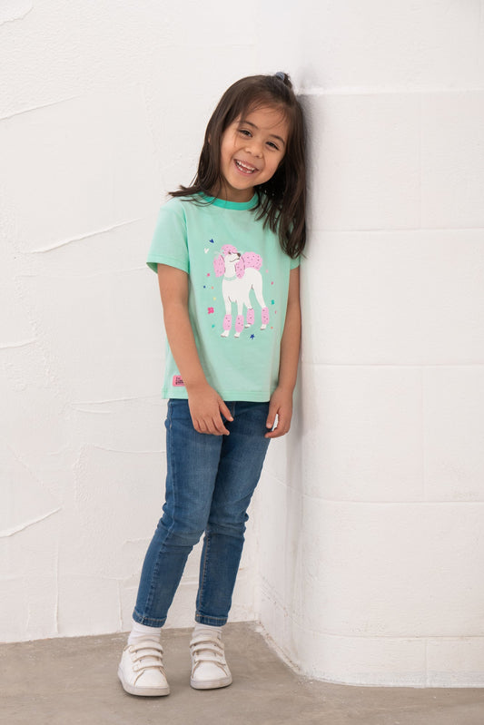 Causeway Short Sleeve - Mint Poodle - Lighthouse