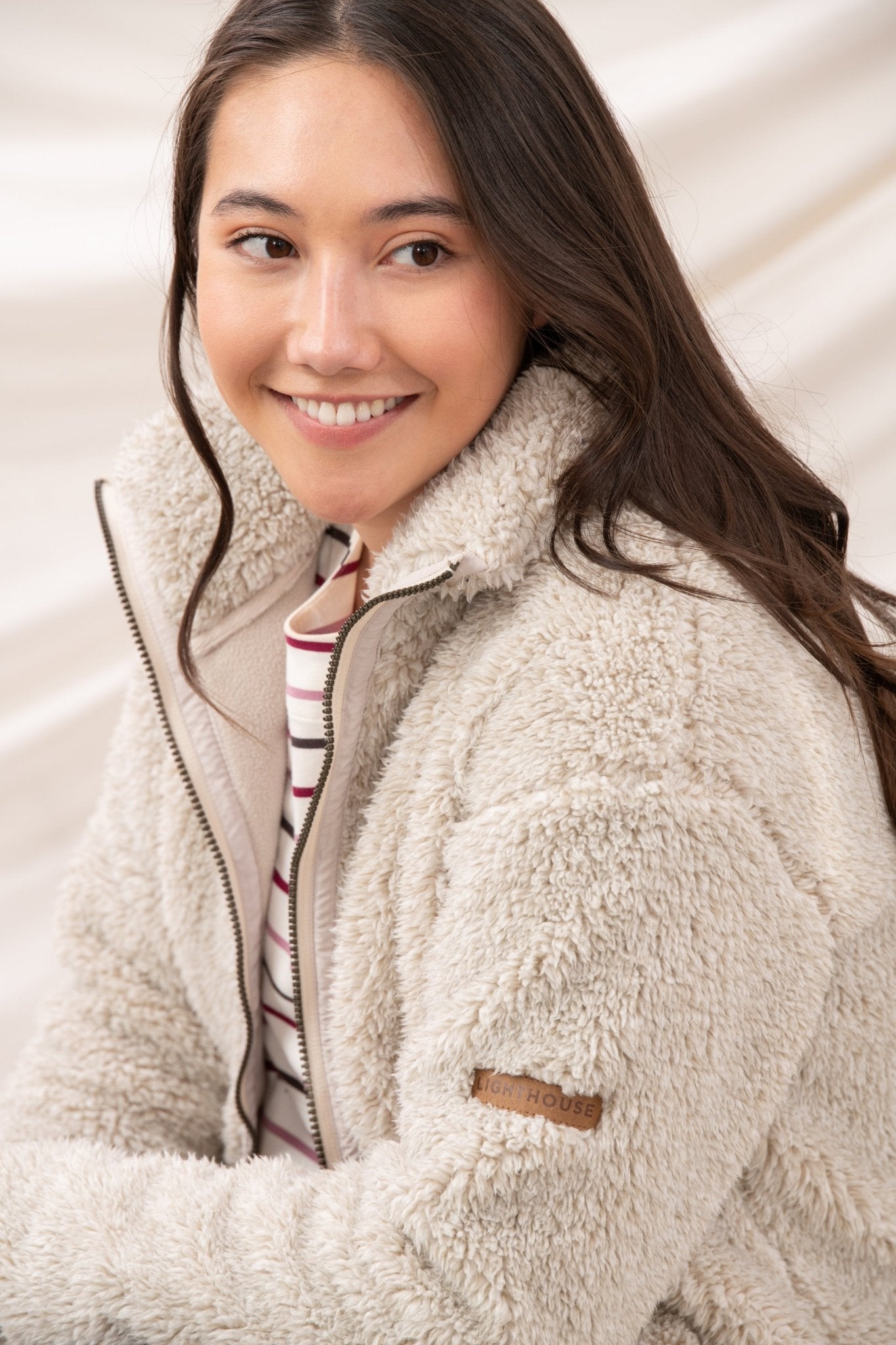 Cobh Fleece - Irish Cream - Lighthouse