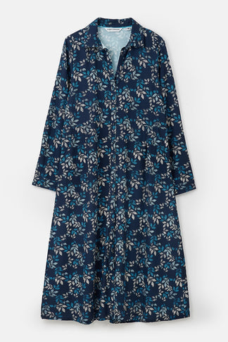 Elsie Dress in Navy