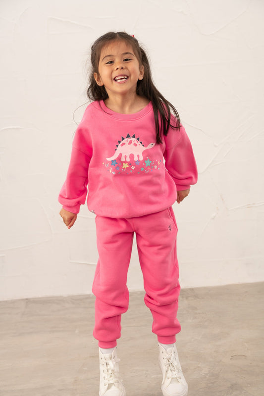 Flora Sweatshirt - Steggie Print - Lighthouse