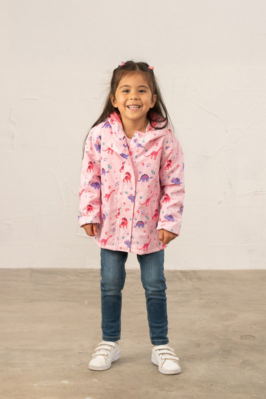 Freya Coat - Dino Dance - Lighthouse