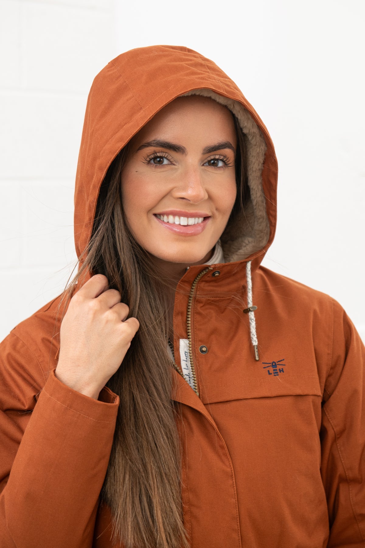 Isobel Coat - Rust - Lighthouse