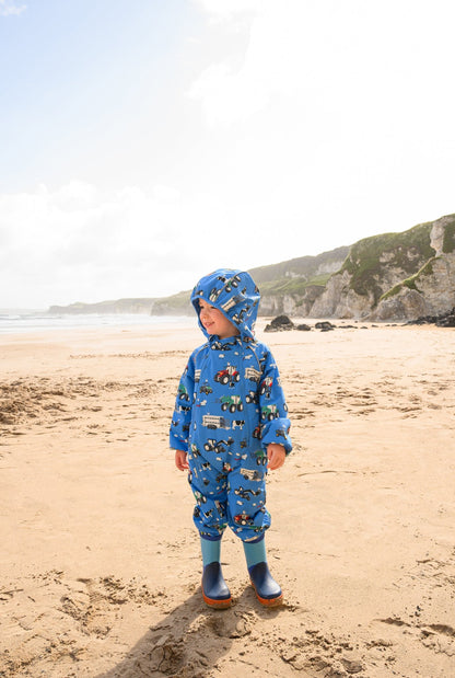 Jamie Puddlesuit - Farm Print - Lighthouse