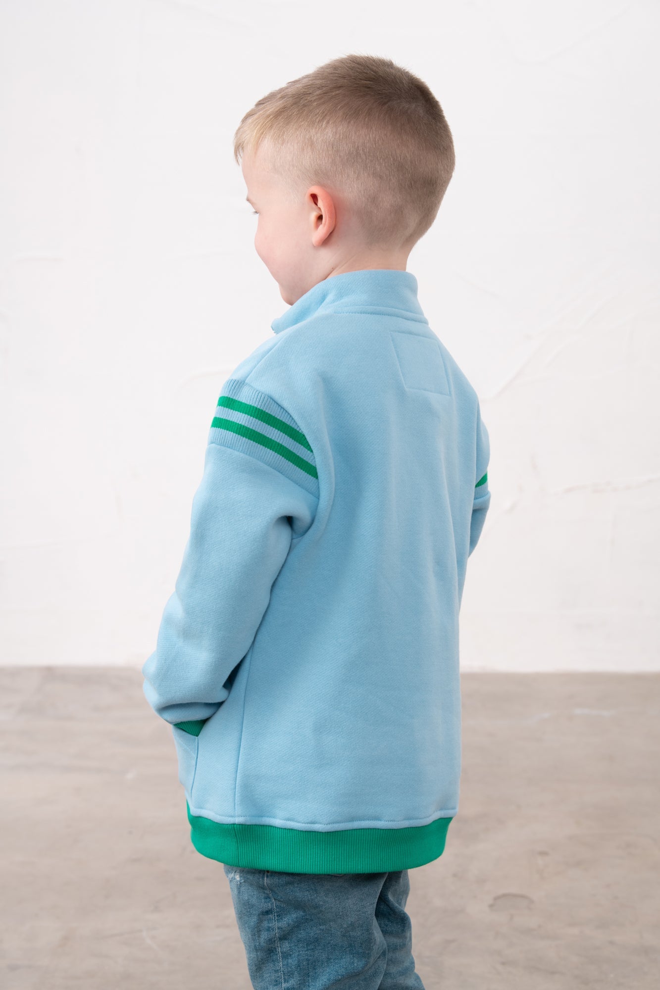 Jonah Sweatshirt - Green Tractor - Lighthouse