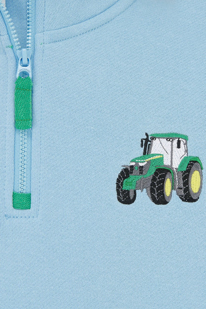 Jonah Sweatshirt - Green Tractor - Lighthouse