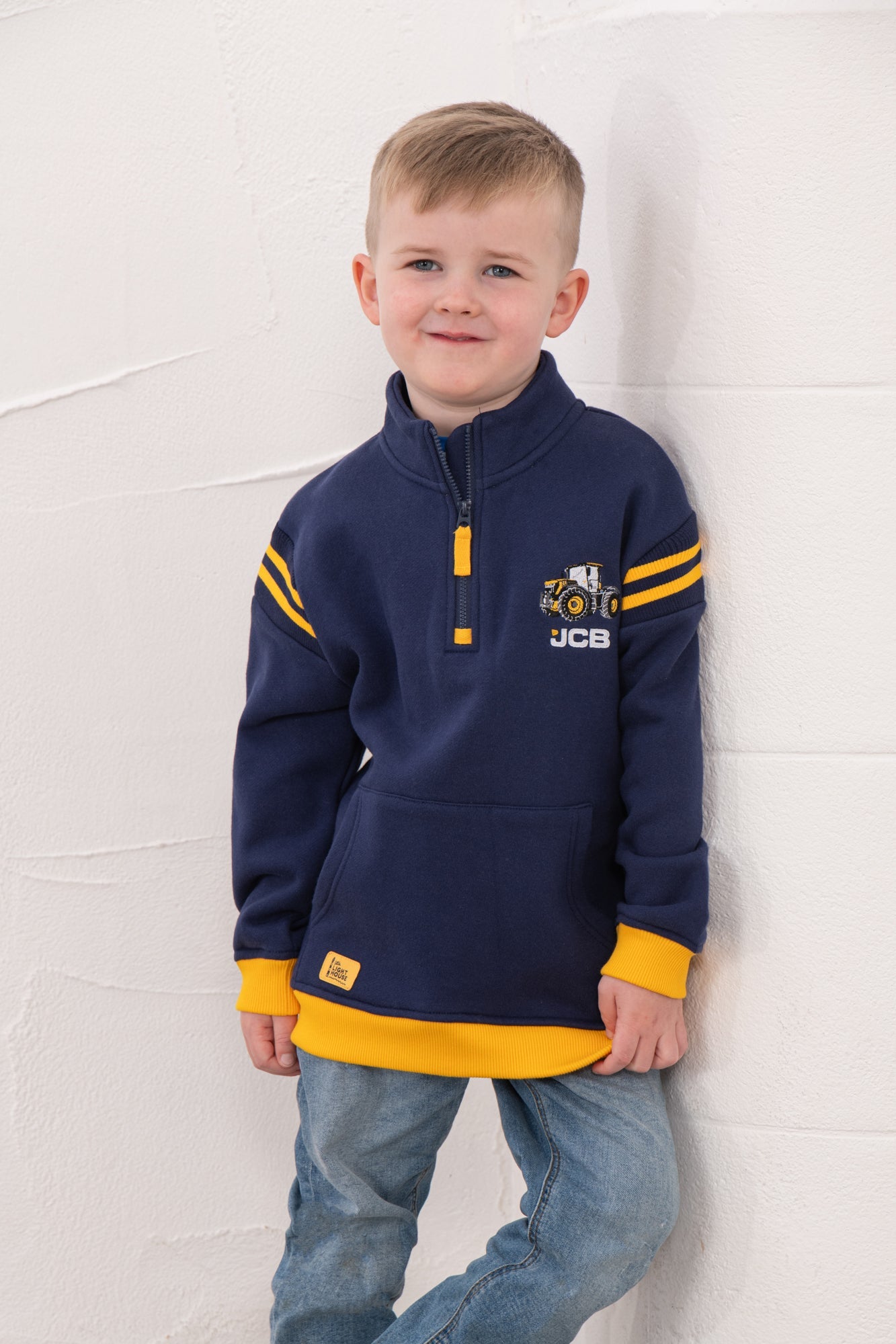 Jonah Sweatshirt - JCB Fastrac - Lighthouse