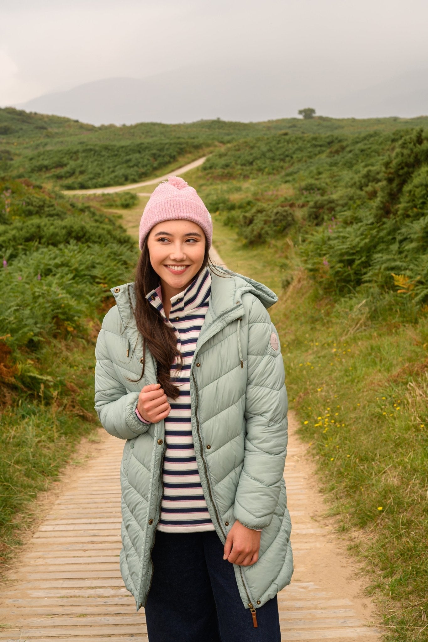 Laurel Coat - Sage - Lighthouse